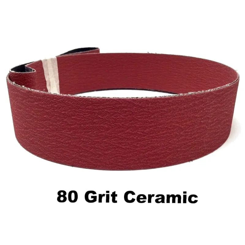 2 x 72 "Shredder" Ceramic Sanding Belt- Combat Abrasives