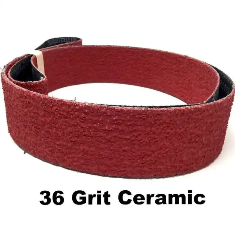 2 x 72 "Shredder" Ceramic Sanding Belt- Combat Abrasives