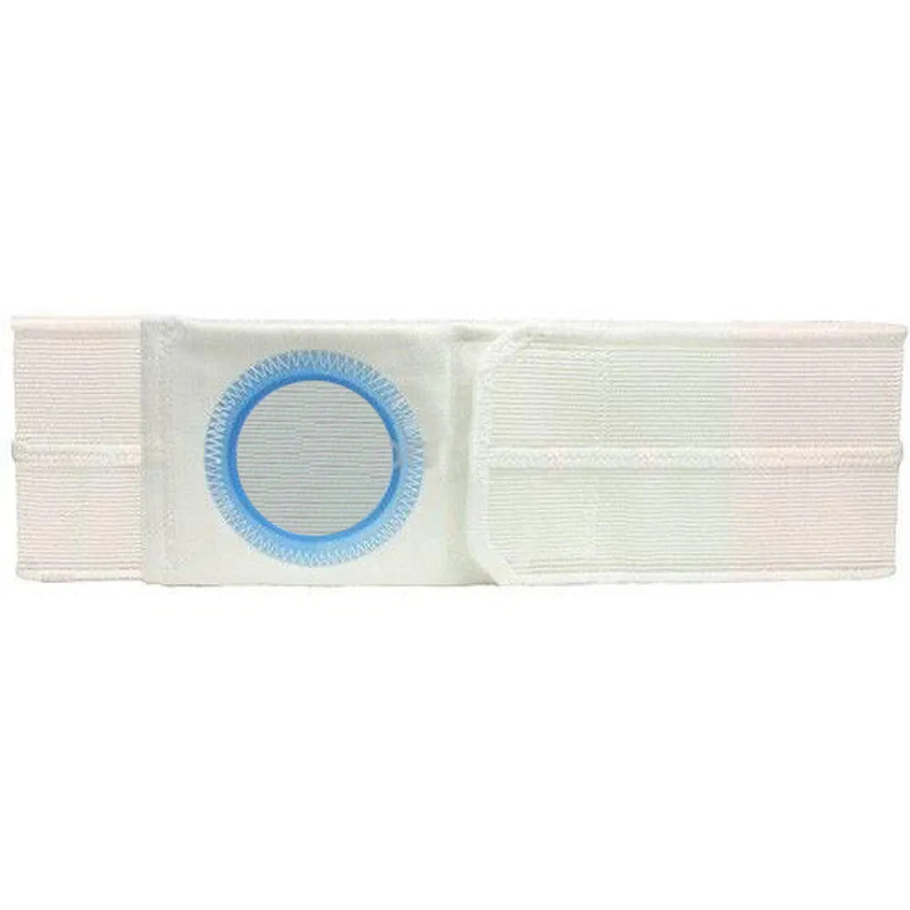 7" Right, White, Cool Comfort, Flat Panel Belt, Large, 3-1/4" Opening Placed 1" From Bottom