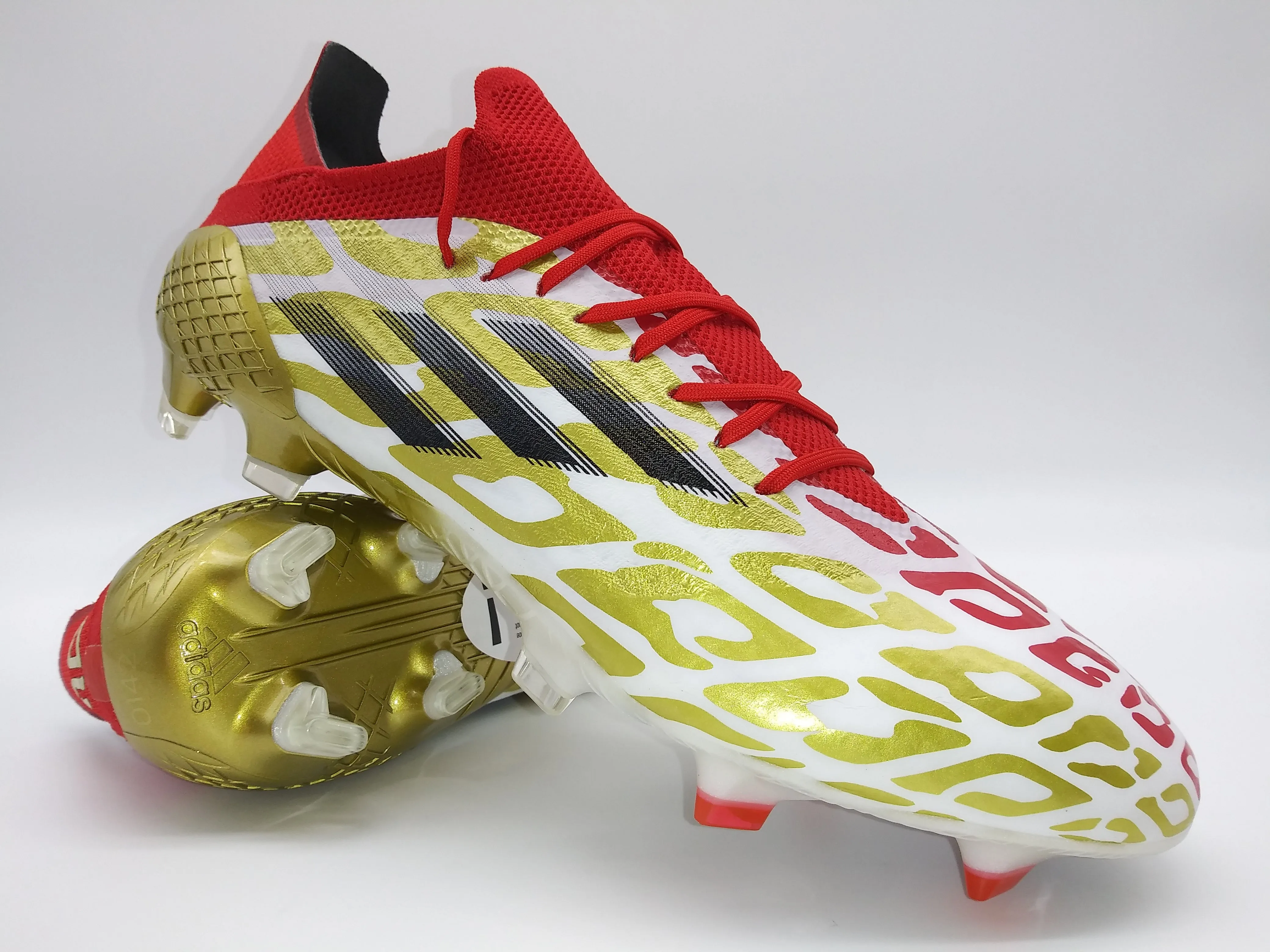 Adidas X Speedflow MS.1 FG Gold Red Mo Salah Limited Edition (AFCON)