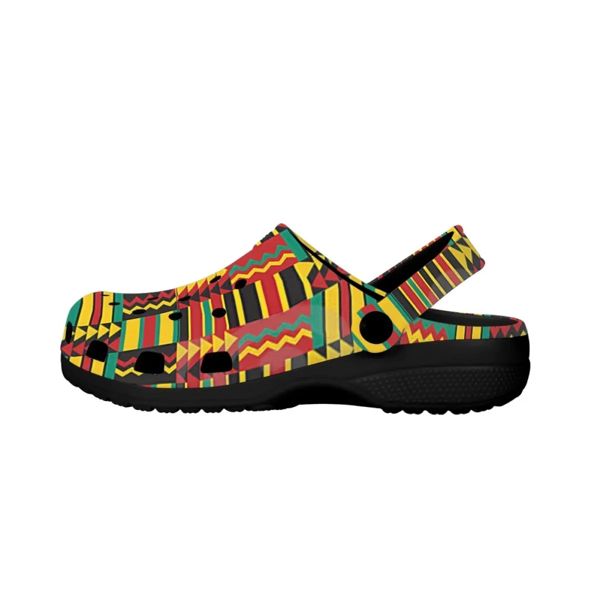 AfroFashion Brand Designer Fashion Crocs Sandals