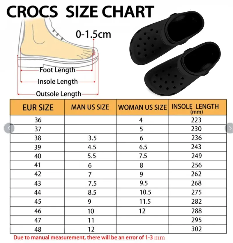 AfroFashion Brand Designer Fashion Crocs Sandals