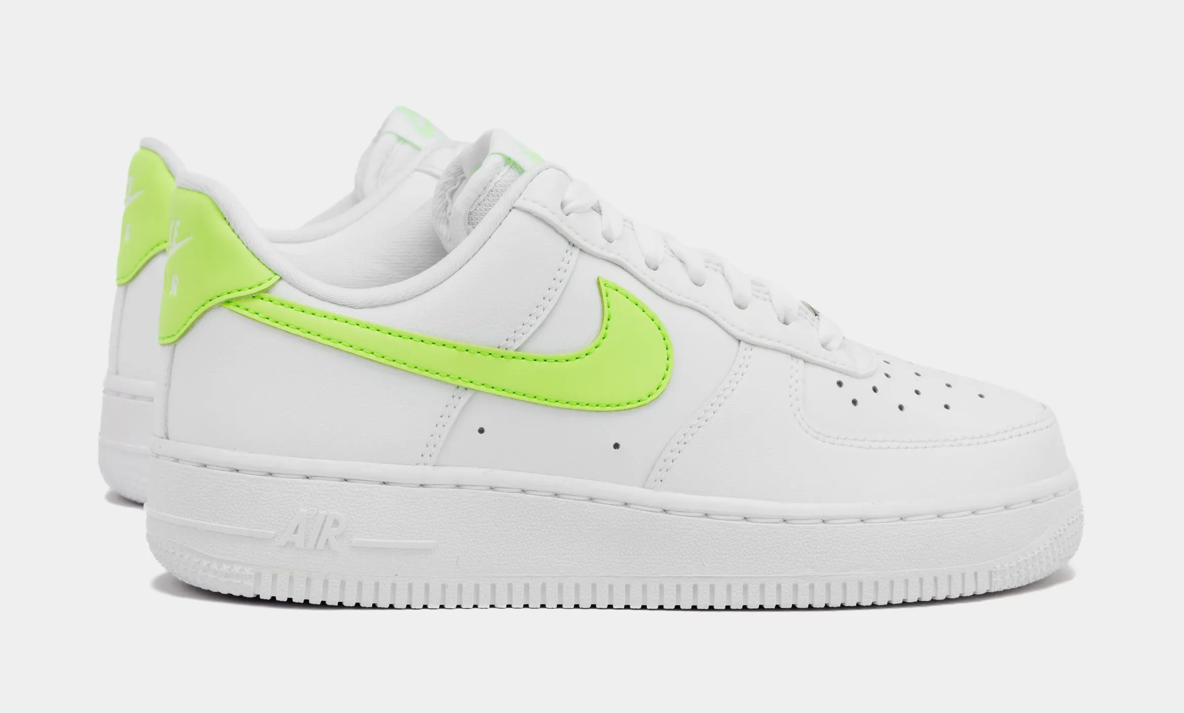 Air Force 1 '07 Lime Womens Lifestyle Shoes (White/Lime Green)