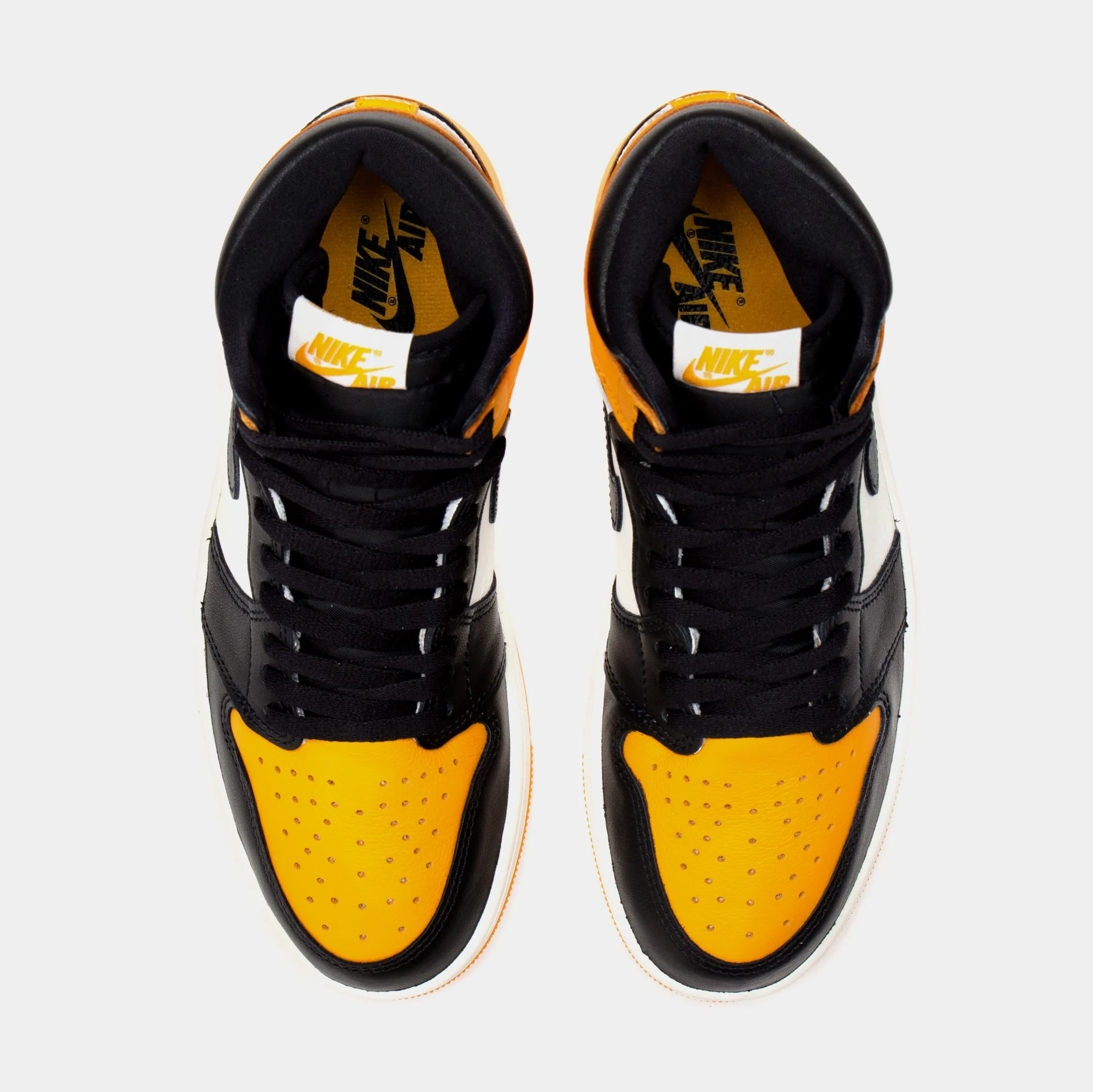 Air Jordan 1 High OG Taxi Mens Lifestyle Shoes (Black/Yellow)