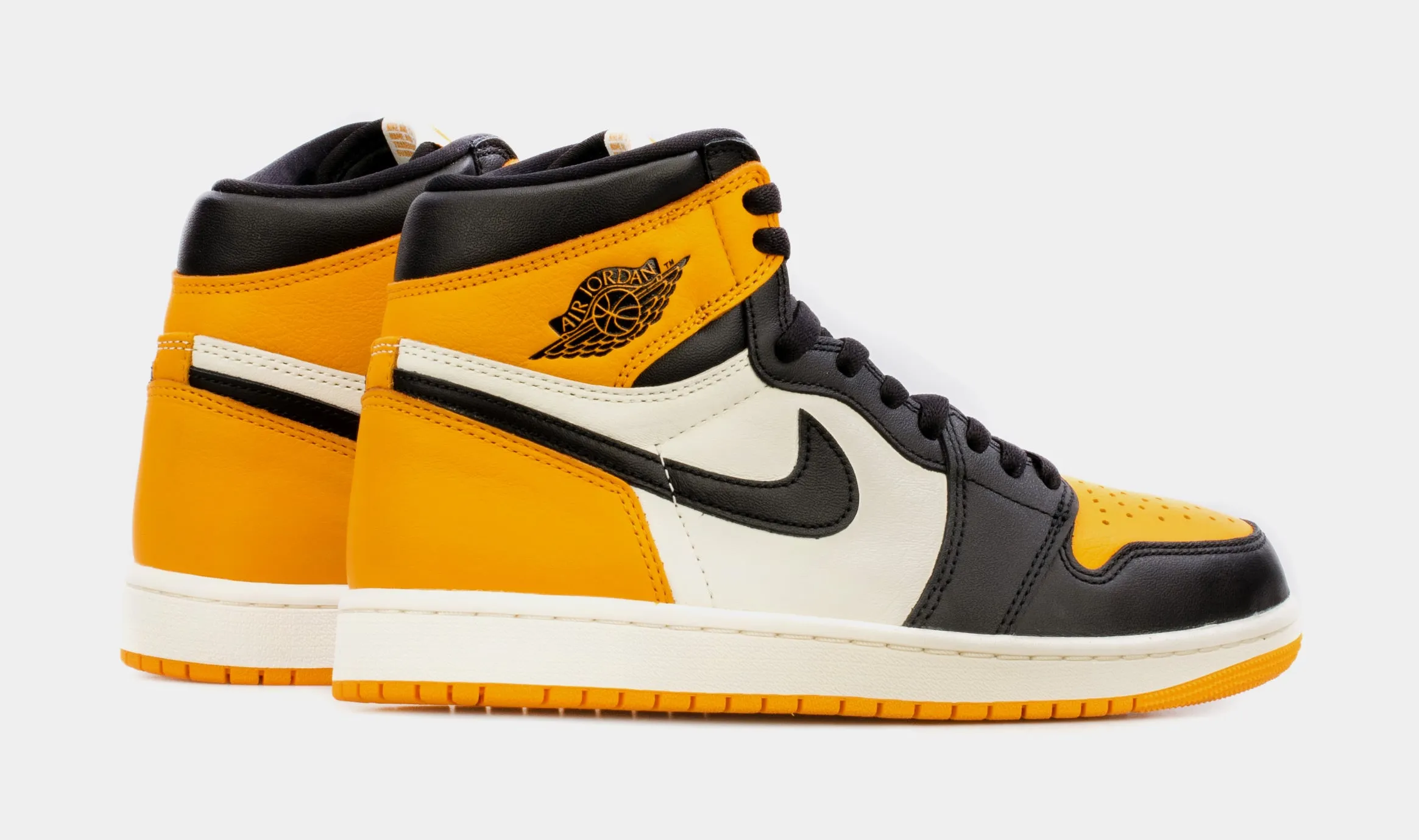 Air Jordan 1 High OG Taxi Mens Lifestyle Shoes (Black/Yellow)