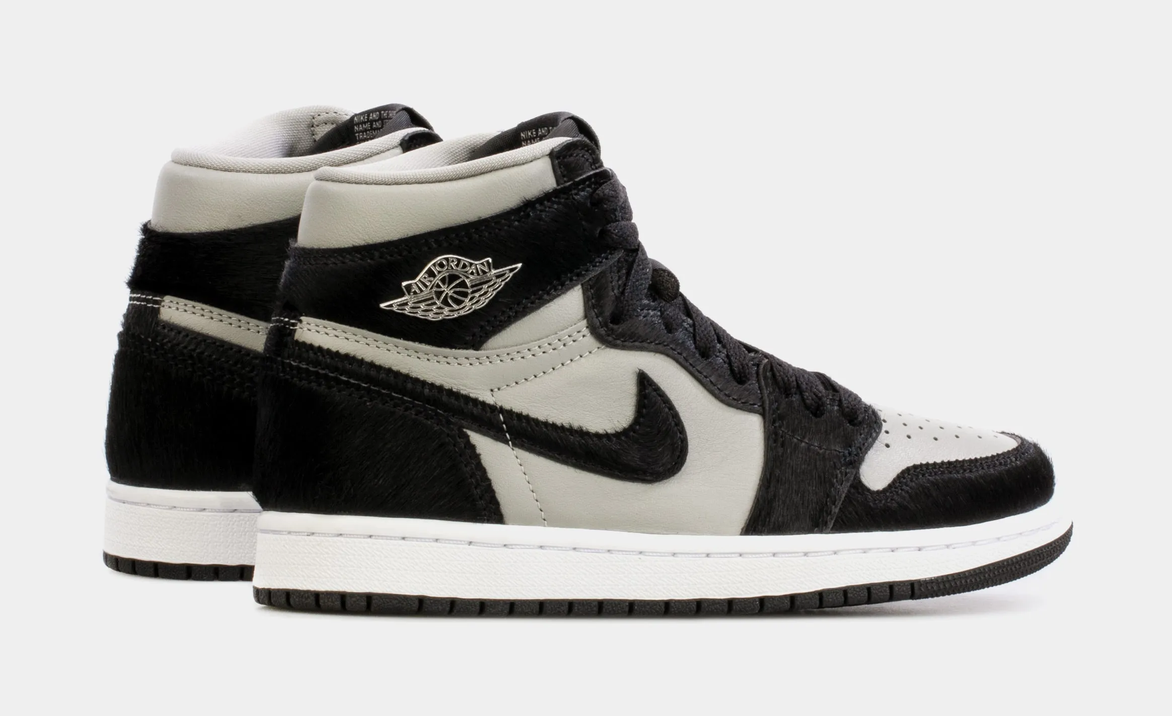 Air Jordan 1 Retro High OG Twist 2.0 Womens Lifestyle Shoes (Black/Grey) Free Shipping