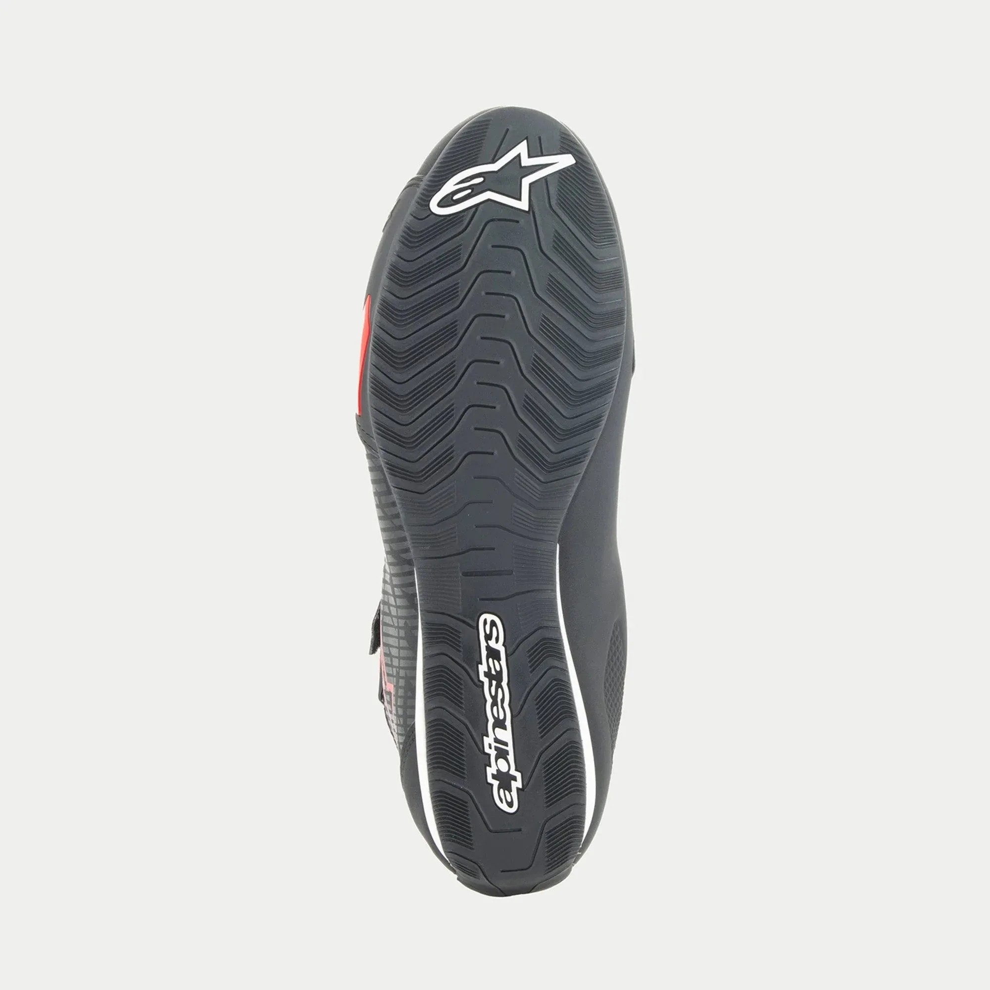 Alpinestars Sektor Motorcycle Racing Shoes Black Bright Red