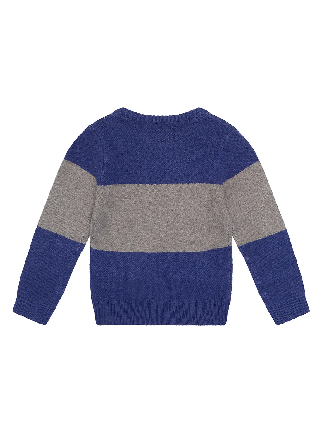 Blue Logo Knit Jumper (2-7)