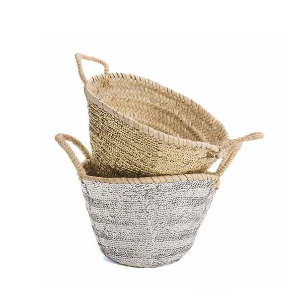 Bohemia Design Mini Sequin Basket – Silver