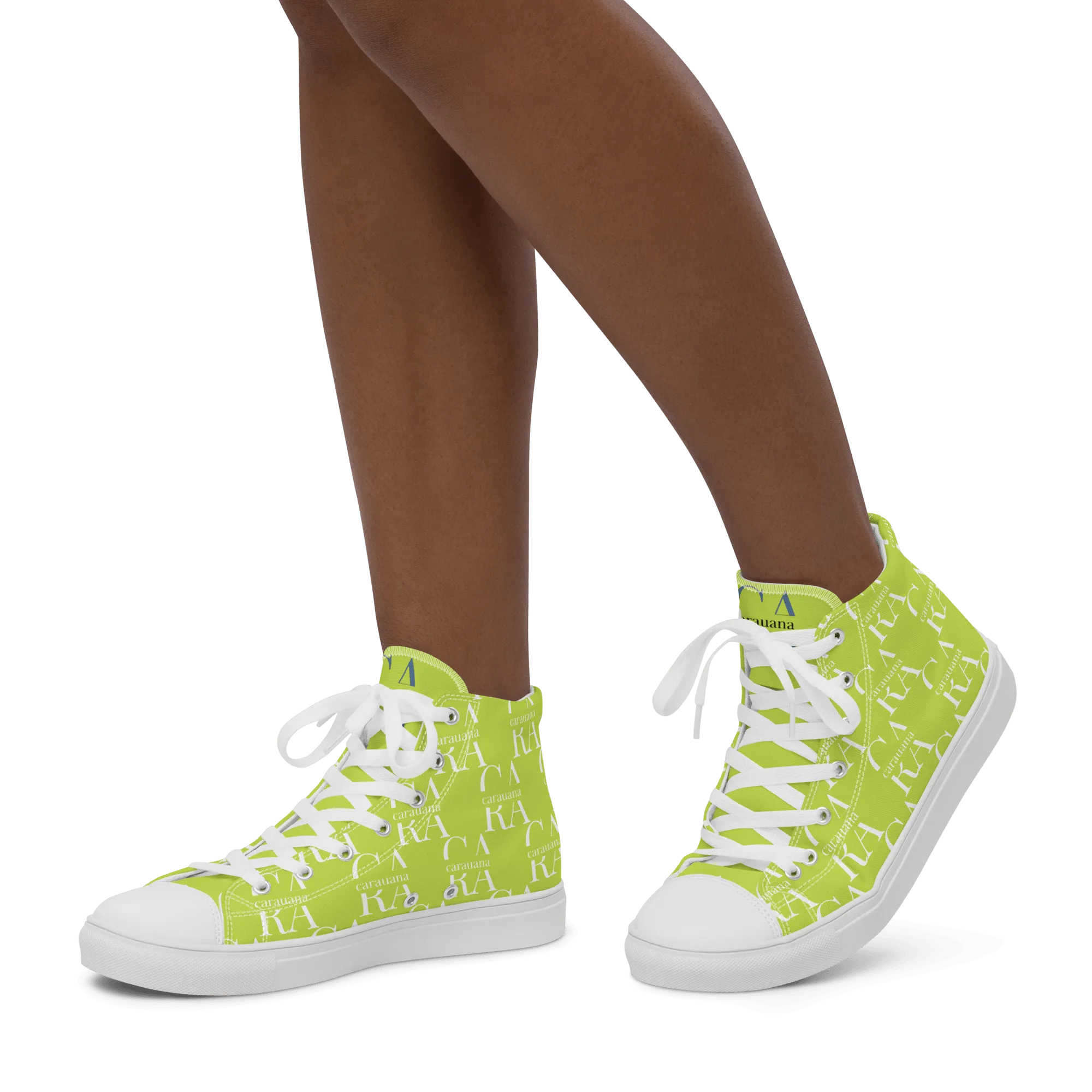 CARAUANA Hip Hop canvas shoes Lemon Branded