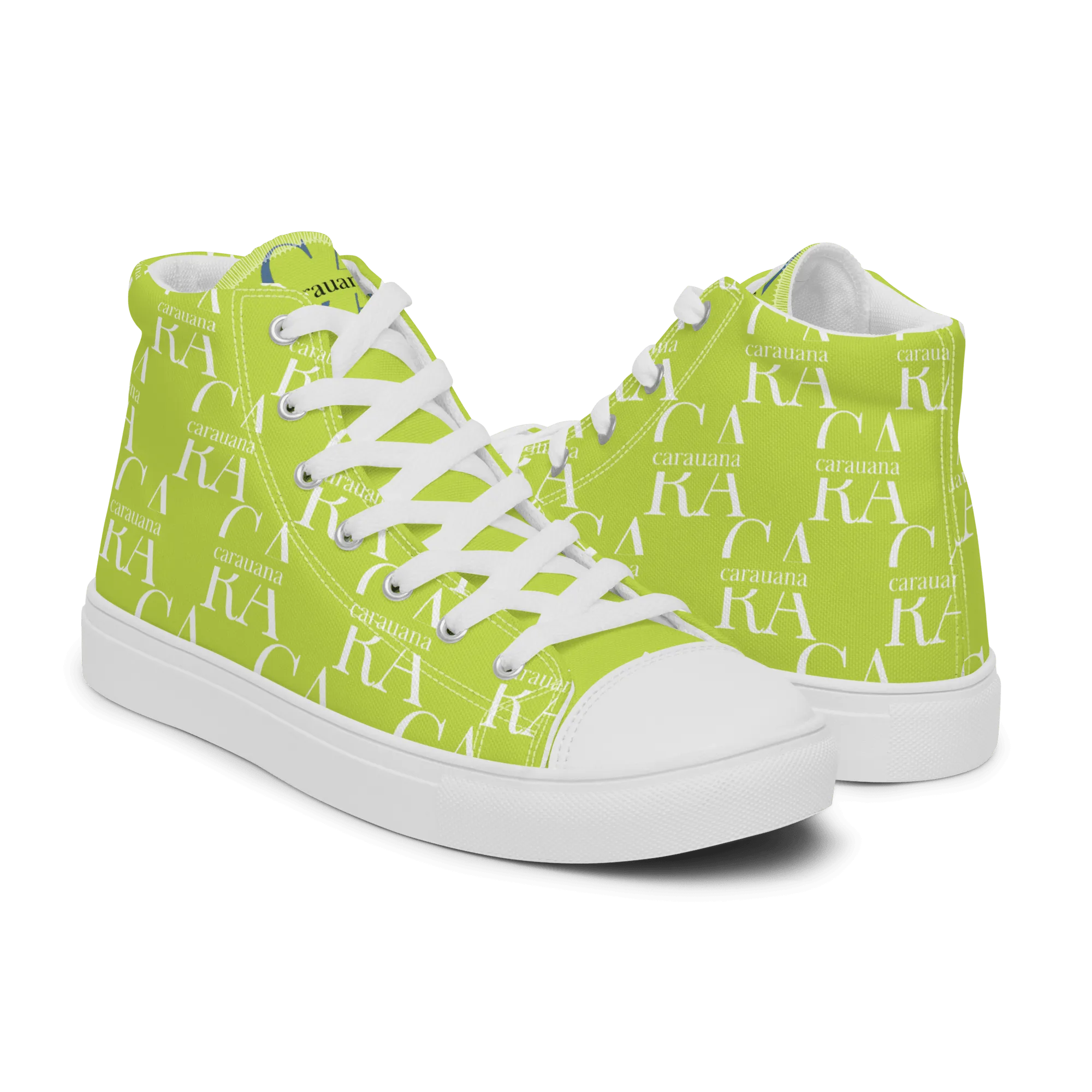 CARAUANA Hip Hop canvas shoes Lemon Branded