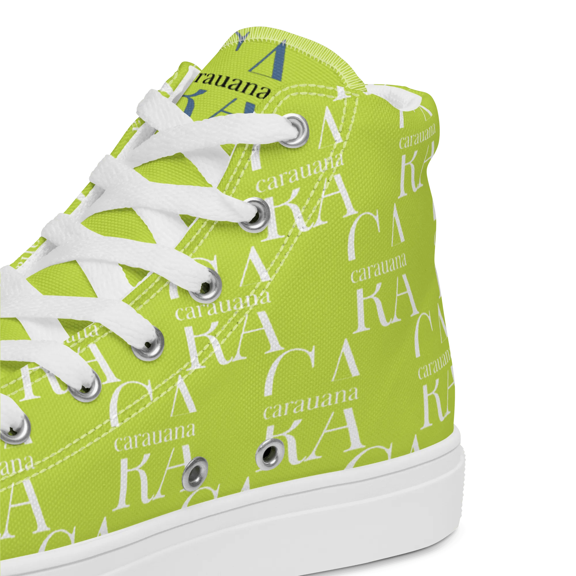 CARAUANA Hip Hop canvas shoes Lemon Branded