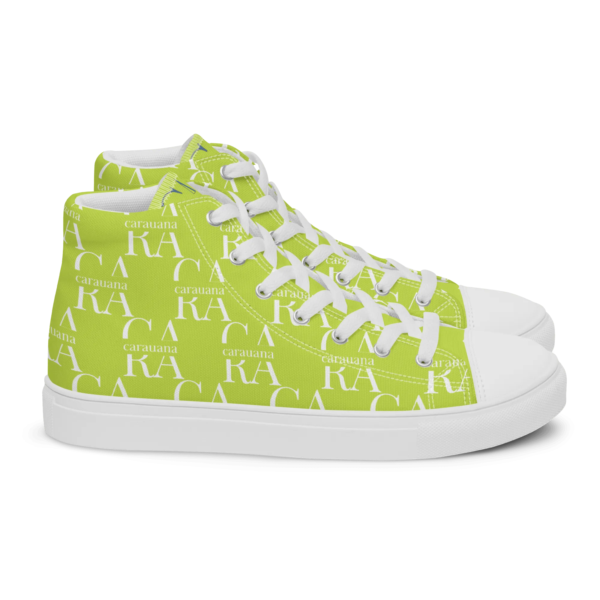 CARAUANA Hip Hop canvas shoes Lemon Branded