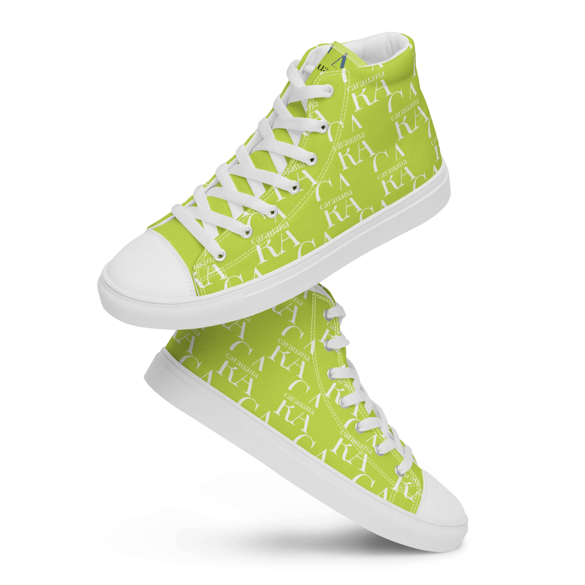 CARAUANA Hip Hop canvas shoes Lemon Branded