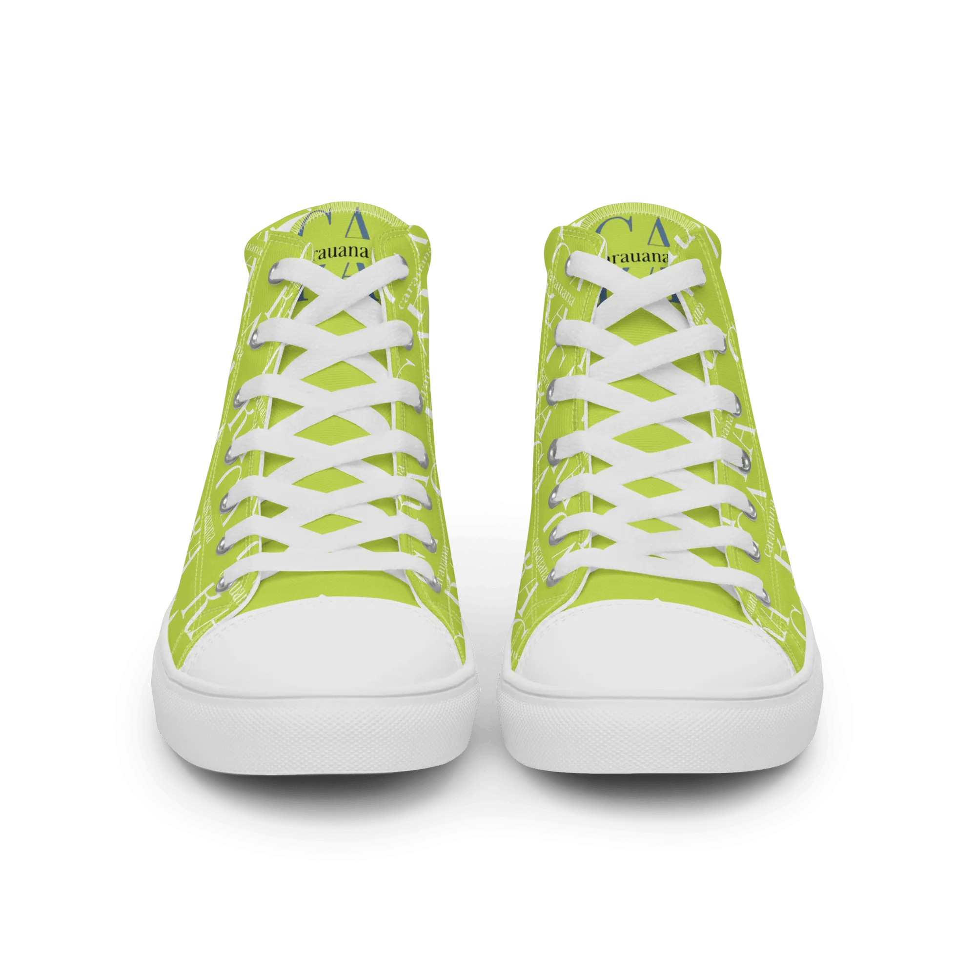 CARAUANA Hip Hop canvas shoes Lemon Branded