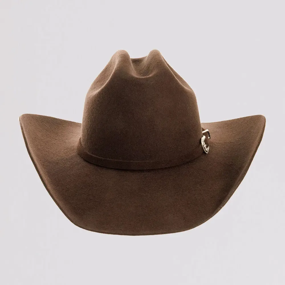 Cattleman Chocolate | Womens Felt Brown Cowgirl Hat