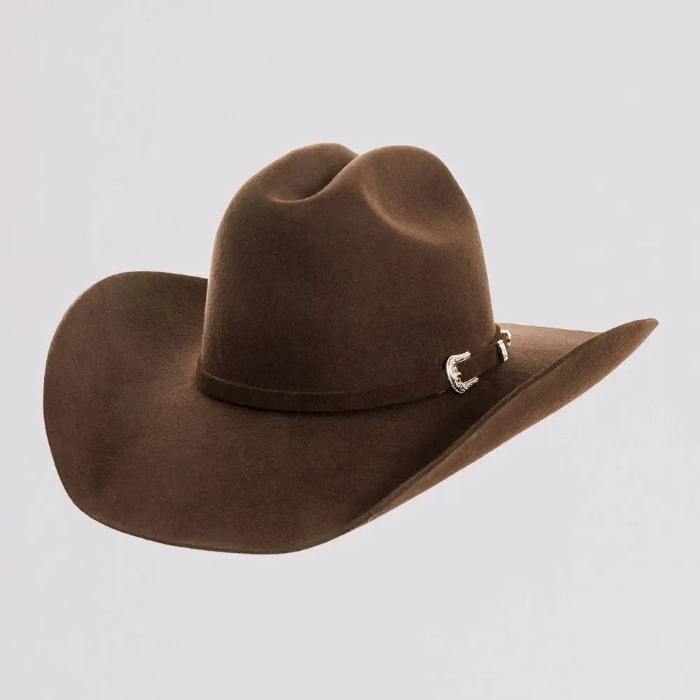 Cattleman Chocolate | Womens Felt Brown Cowgirl Hat