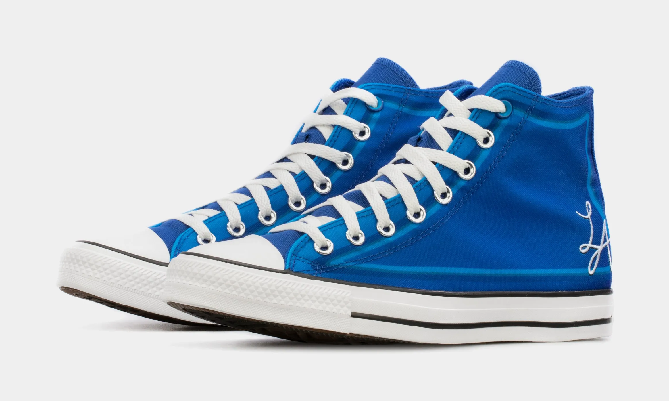 Chuck Taylor All Star Hi Los Angeles Mens Lifestyle Shoes (Blue)