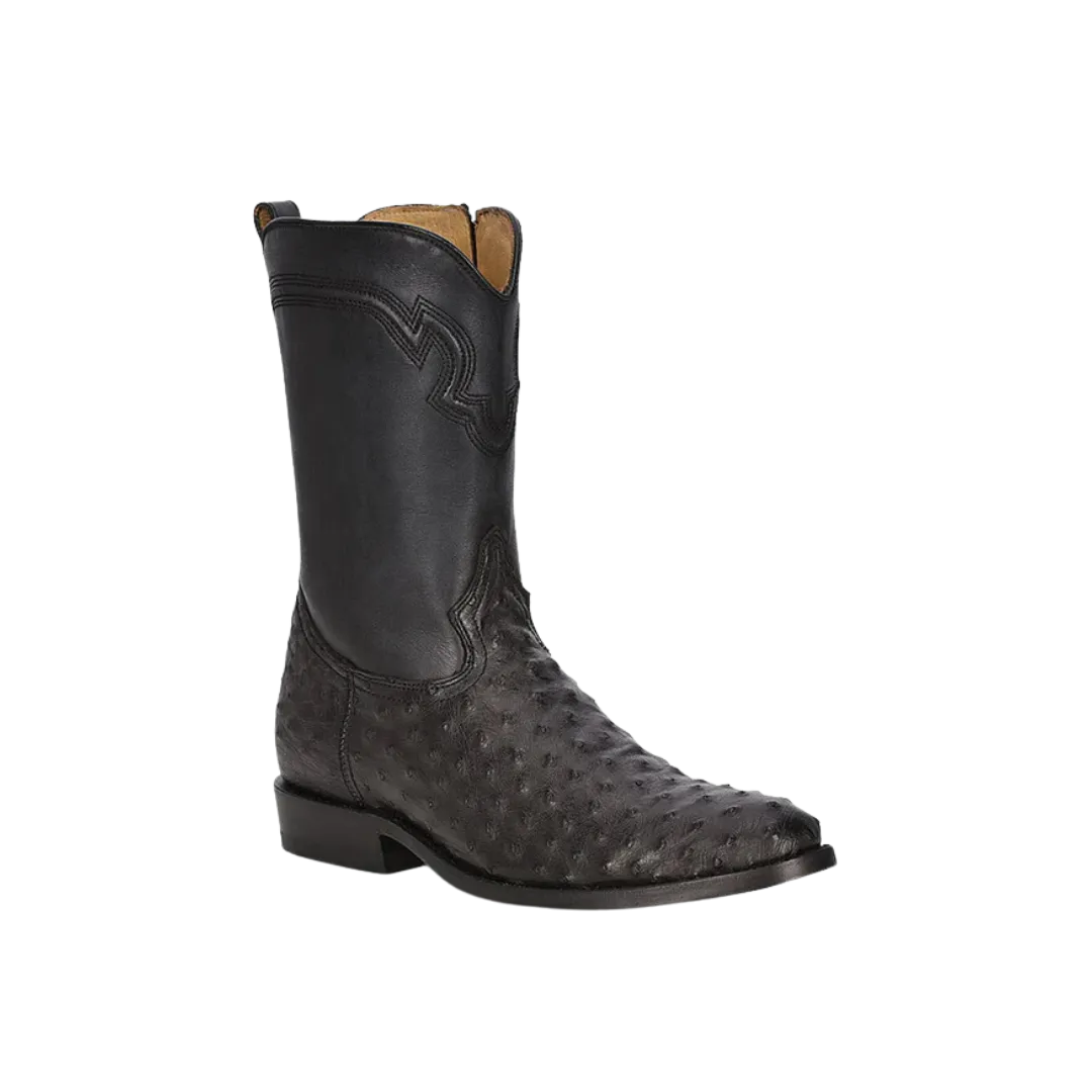 Corral Boots Women's Ostrich roper Grey Boots