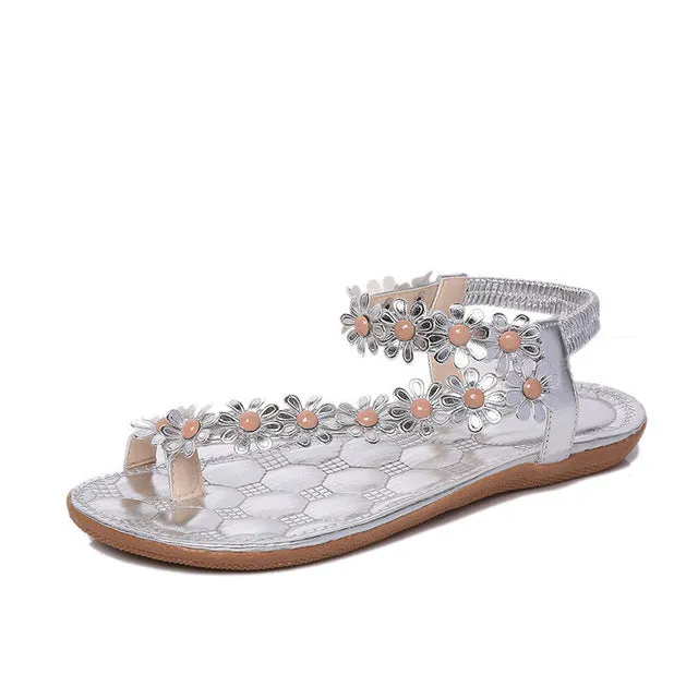 Cuculus 2017 Women Sandals Summer Style Bling Bowtie Fashion Peep Toe Jelly Shoes Sandal Flat Shoes Woman 3 Colors 01F669