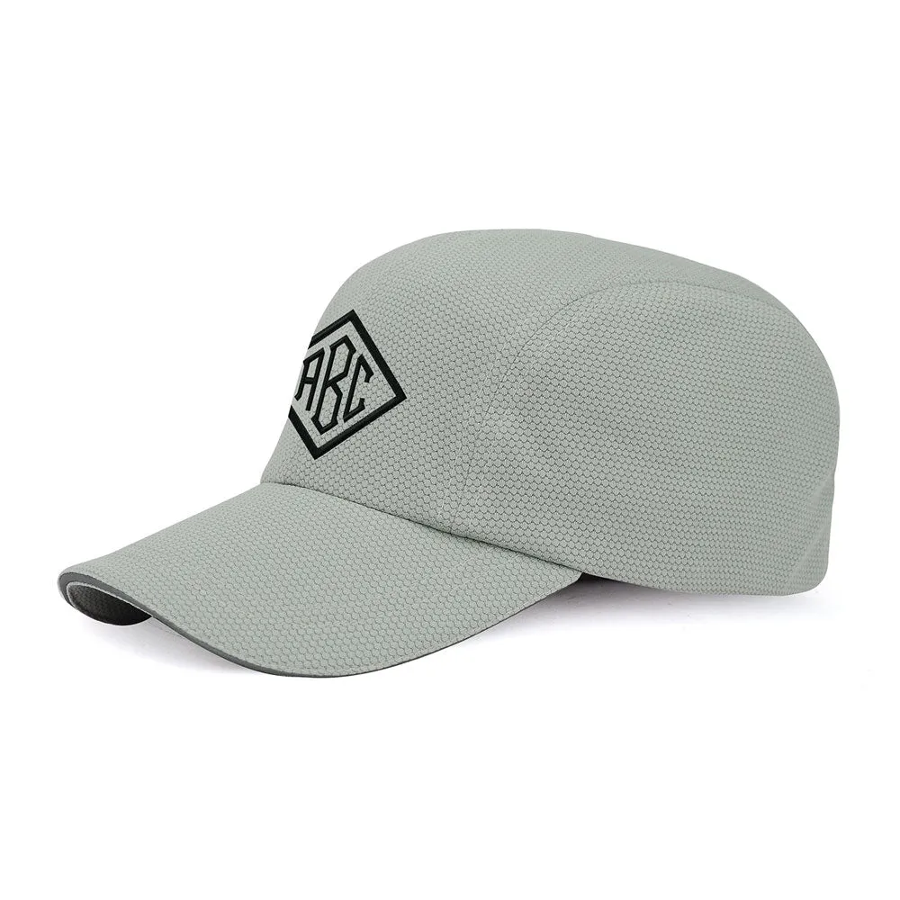 Customized Monogram Athletic Soft Mesh Dry Cap