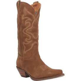 Dingo Womens Out West Cowboy Boots Leather Camel