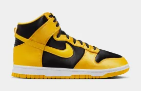 Dunk High Satin Goldenrod Womens Lifestyle Shoes (Black/White/Varsity Maize)