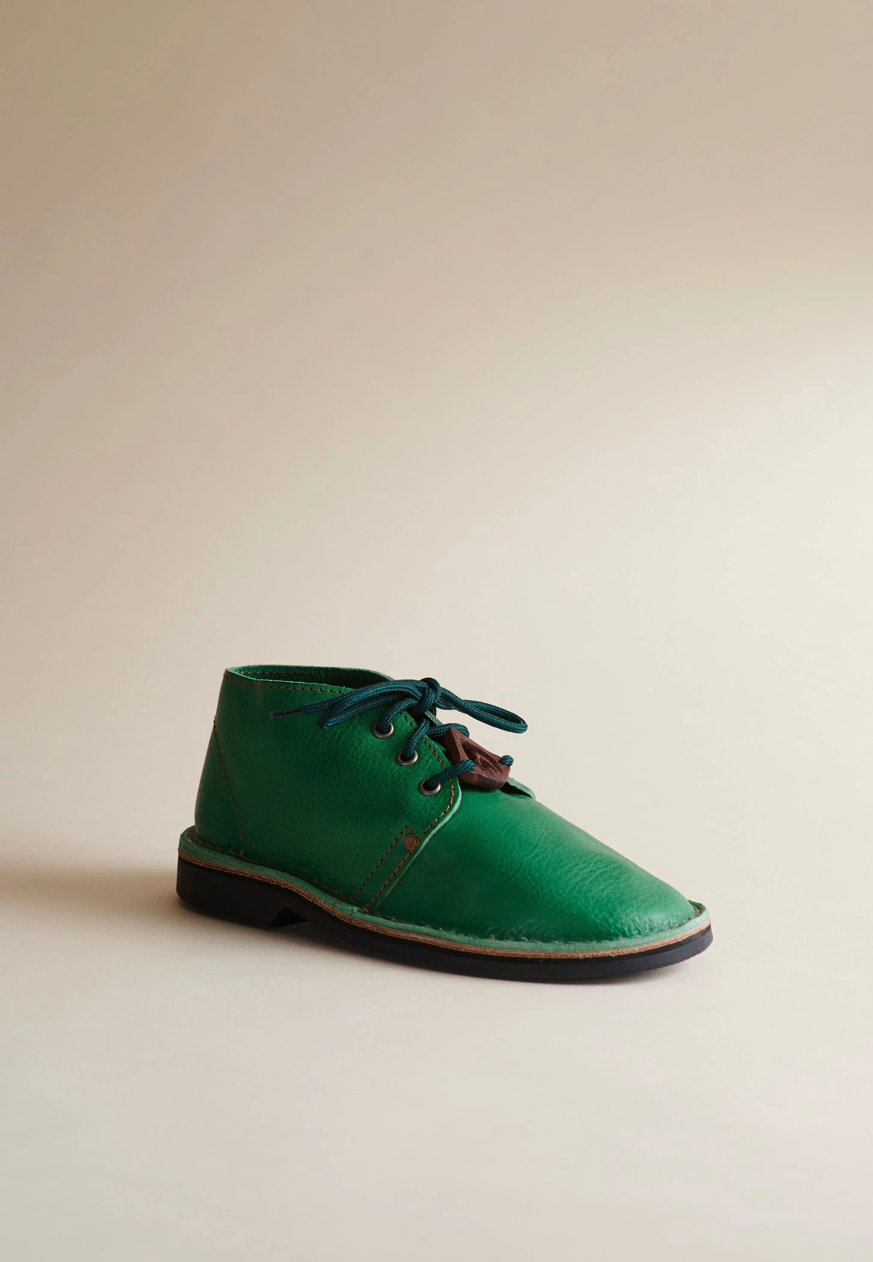 Erongo Vellies in Green Leather