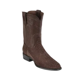 Los Altos Men's Original Python Roper Toe Boots