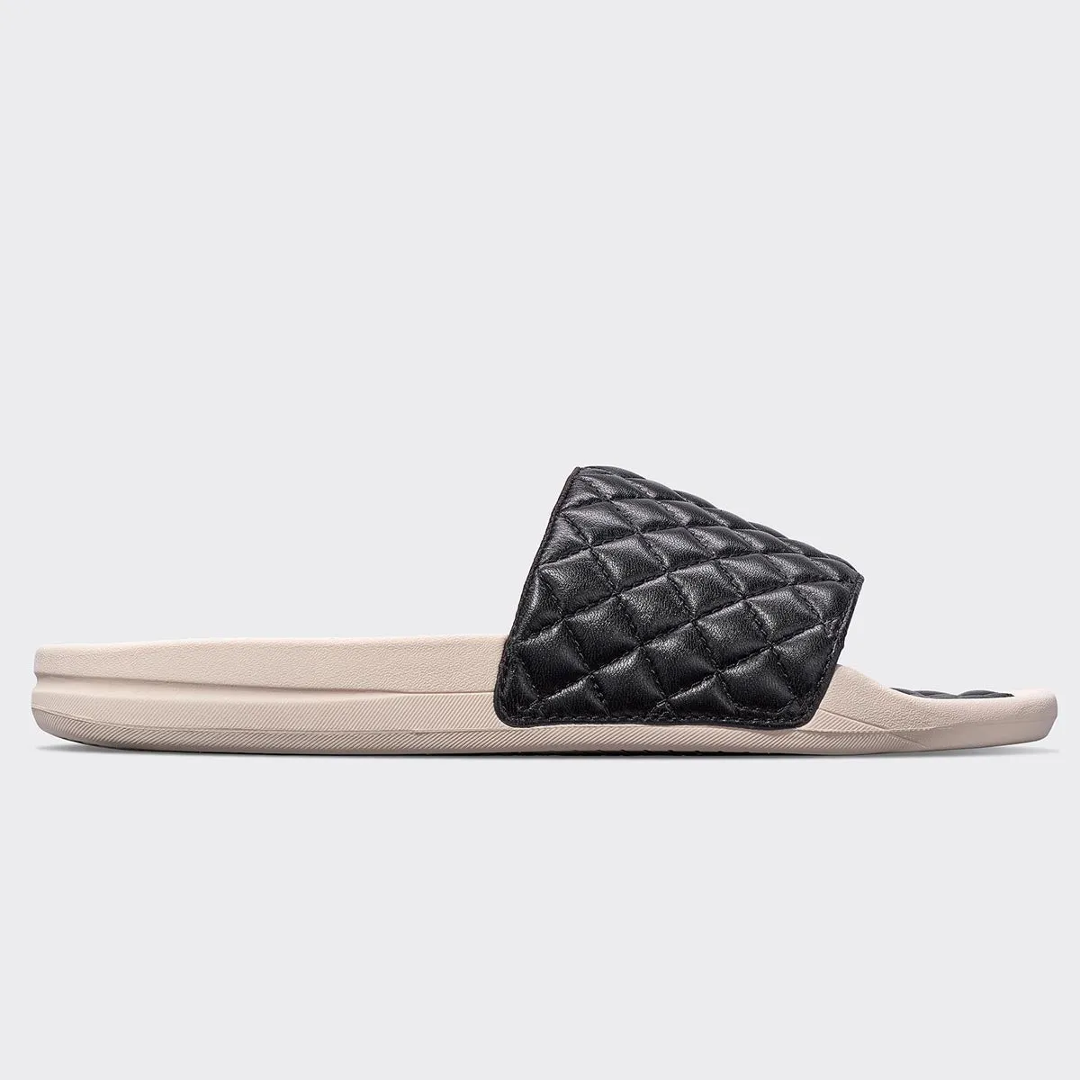 Men's Lusso Slide Black / Creme