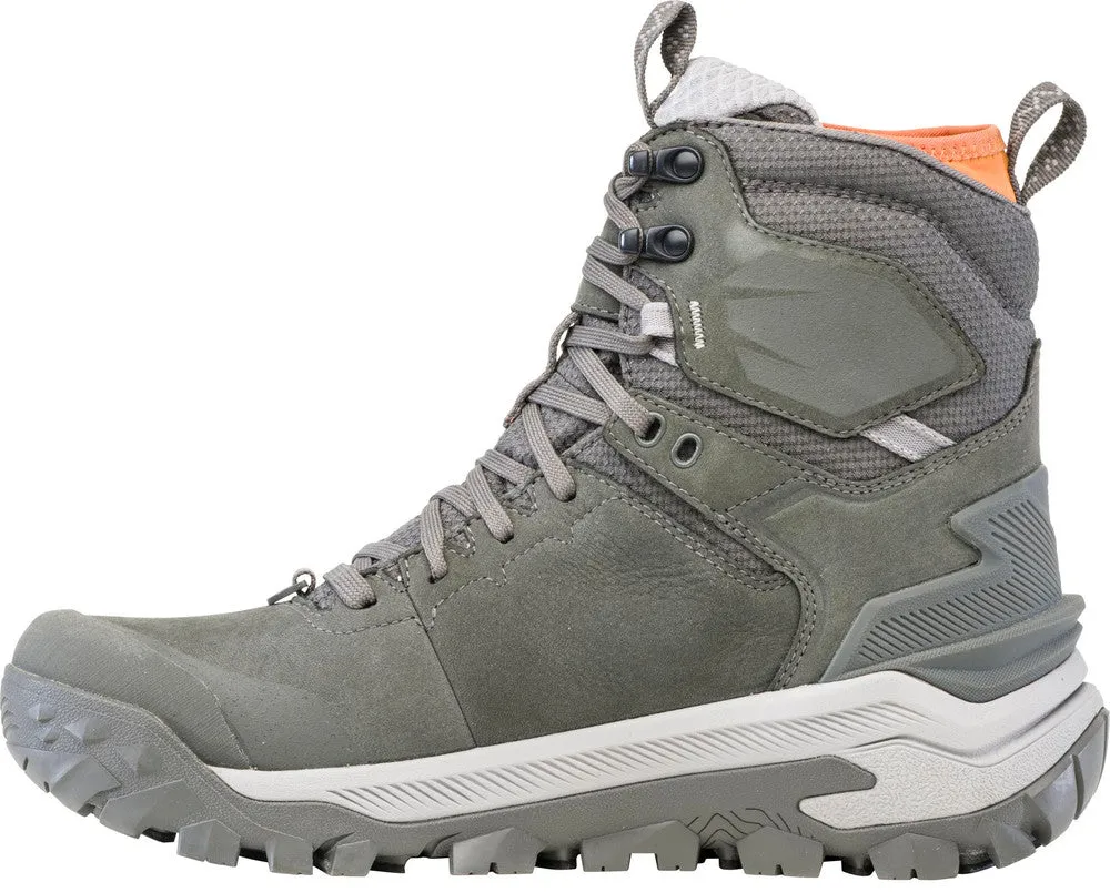 Men's Oboz Bangtail Mid Insulated Waterproof Color: Charcoal