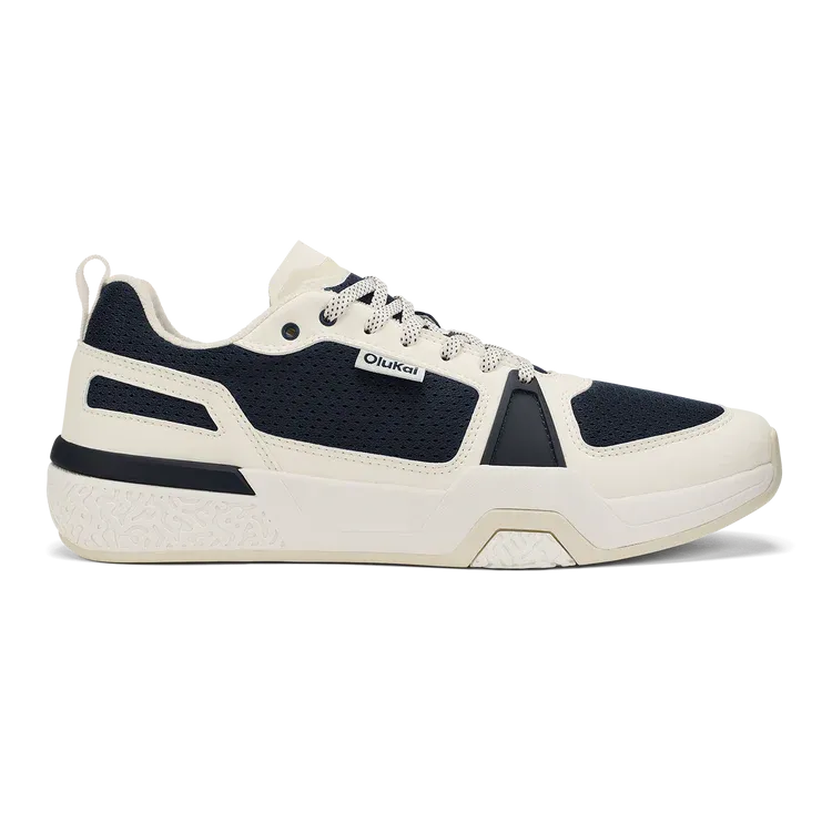 Men's Olukai Anau Color: Mood Indigo / Bright White