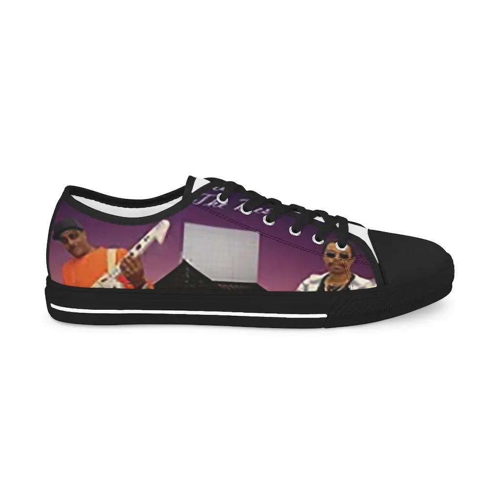 M.U.S.I.C. World HQ  Men's Low Top Sneakers