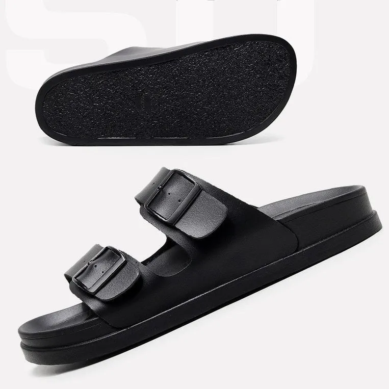 OCW Men Waterproof Orthopedic Sandals Buckle Arch Support Beach Slides