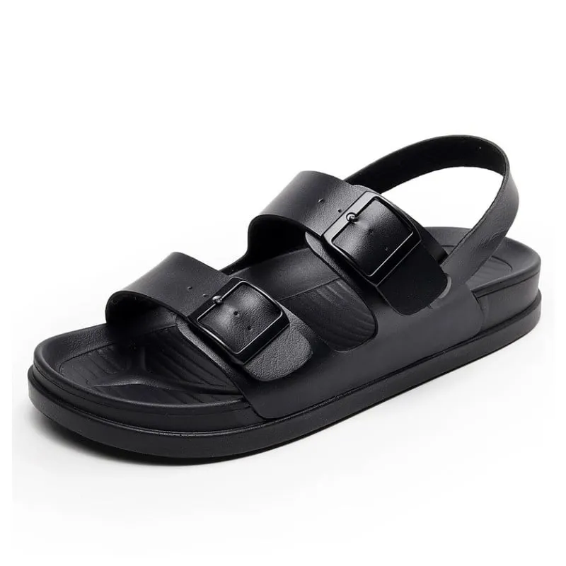 OCW Men Waterproof Orthopedic Sandals Buckle Arch Support Beach Slides