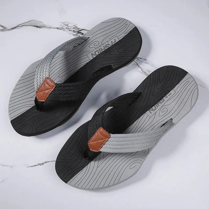 OCW Orthopedic Sandals Men Wide Width Comfy Flat Sporty Flip-flops Trendy Summer