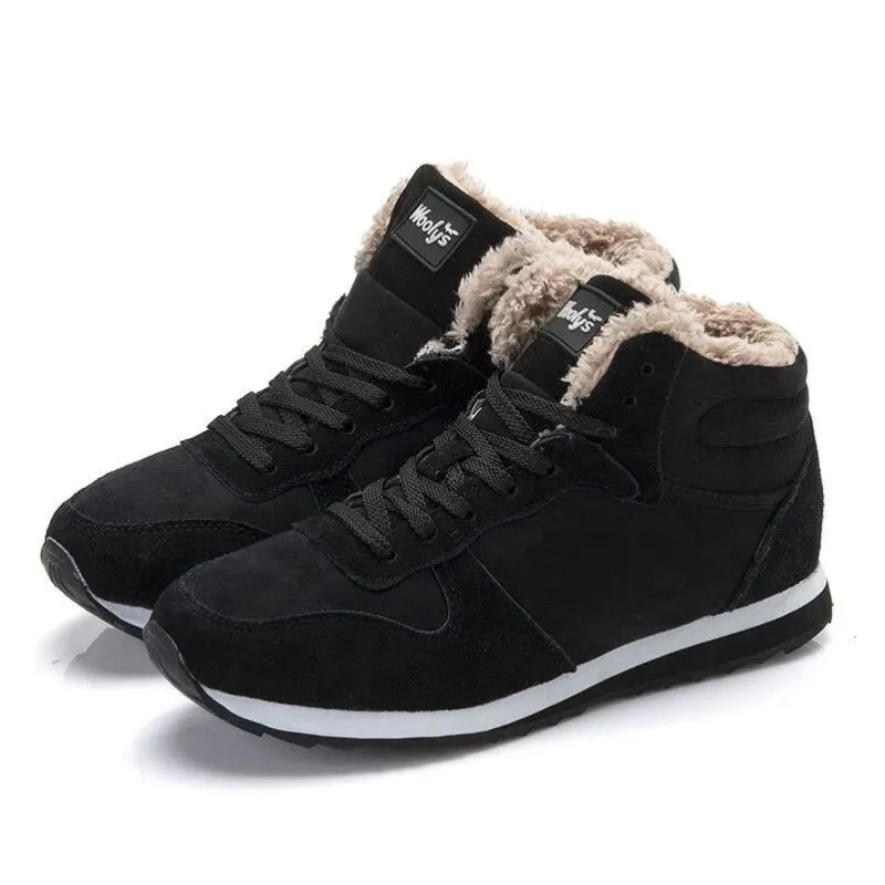 OCW Orthopedic Shoes For Men Comfortable Warm Fur Line Walking Shoes