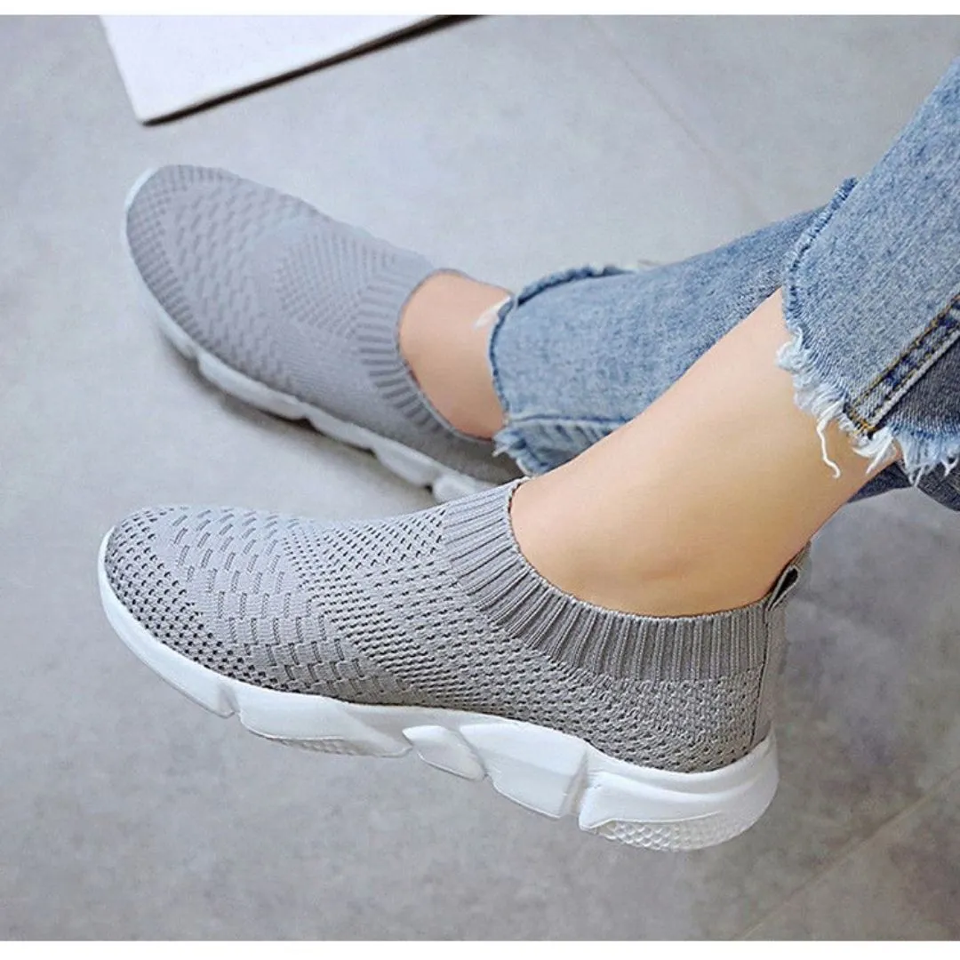 OCW Women Modern Slip On Sneakers Comfortable Sporty Shoes