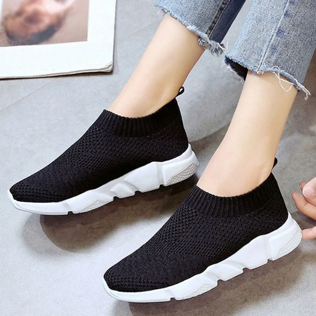 OCW Women Modern Slip On Sneakers Comfortable Sporty Shoes