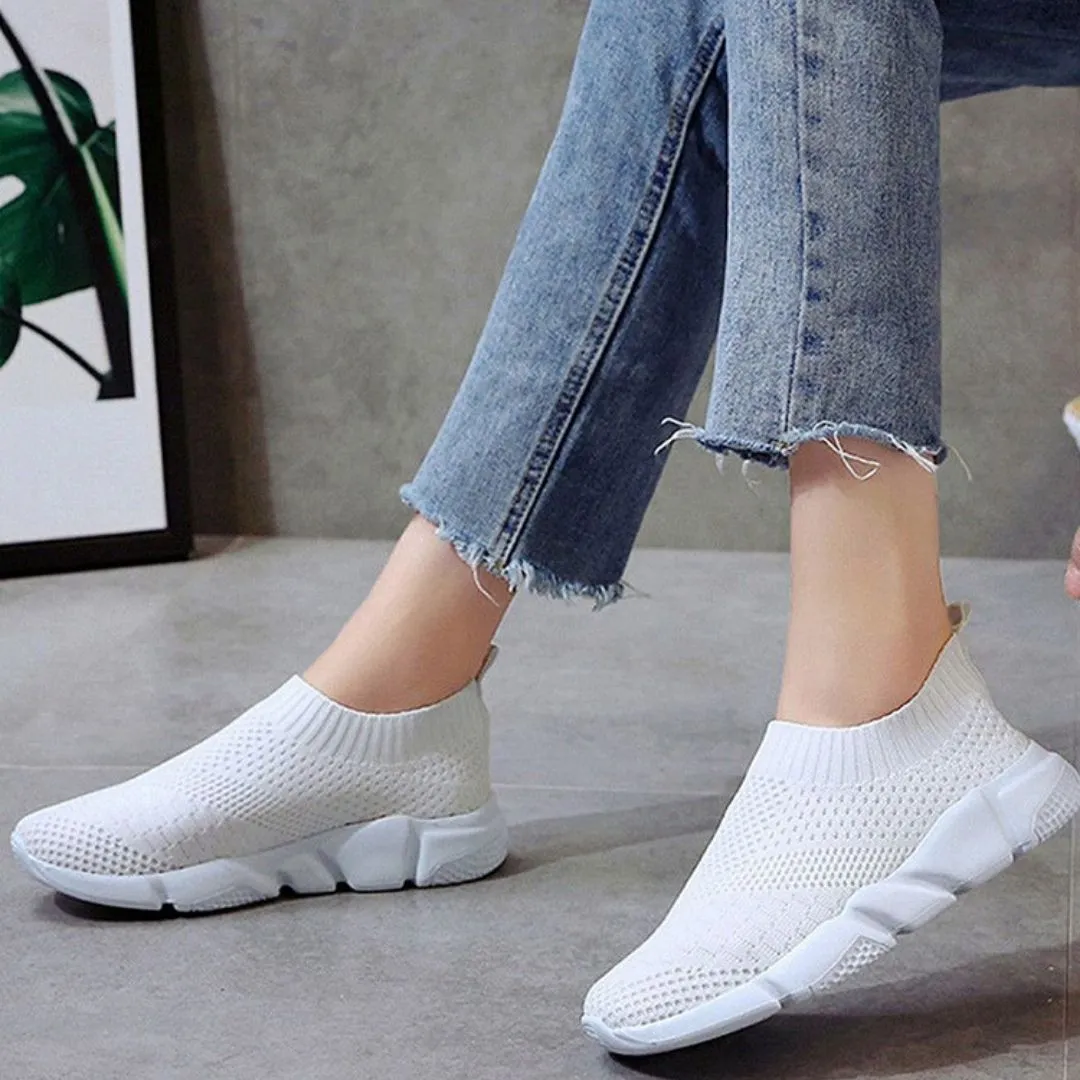 OCW Women Modern Slip On Sneakers Comfortable Sporty Shoes