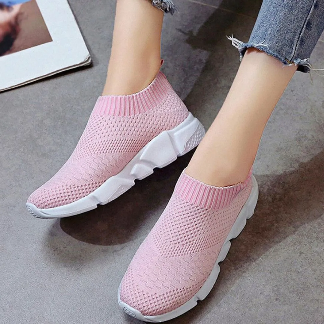 OCW Women Modern Slip On Sneakers Comfortable Sporty Shoes