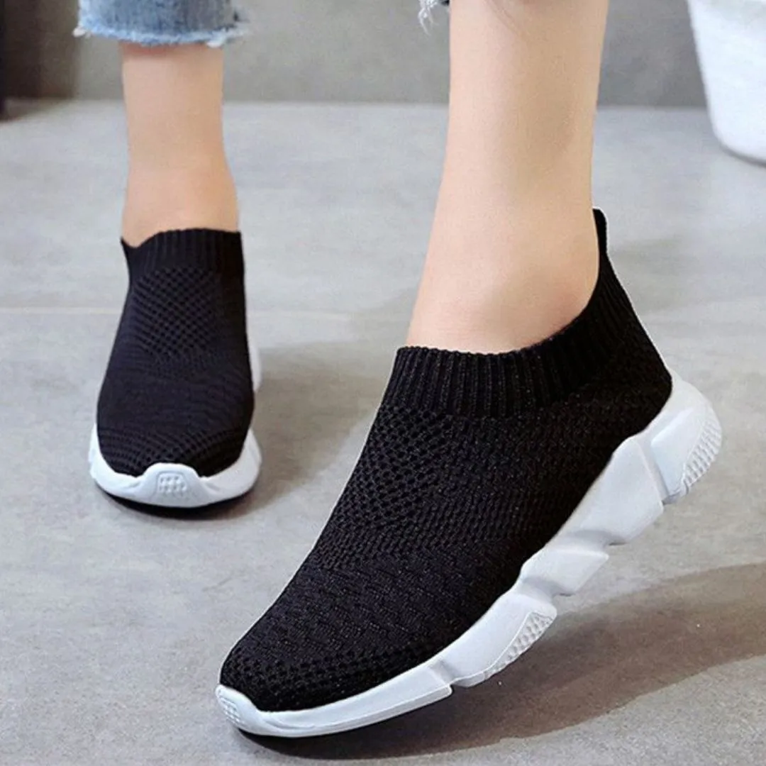 OCW Women Modern Slip On Sneakers Comfortable Sporty Shoes