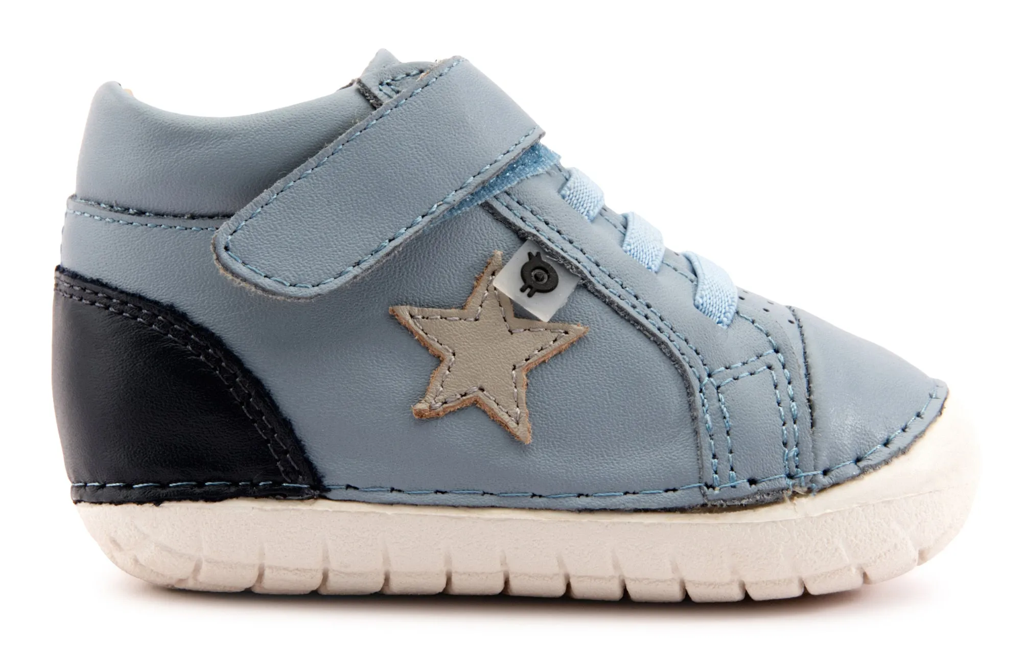 Old Soles Girl's & Boy's Champster Pave Shoes - Dusty Blue/Navy/Gris