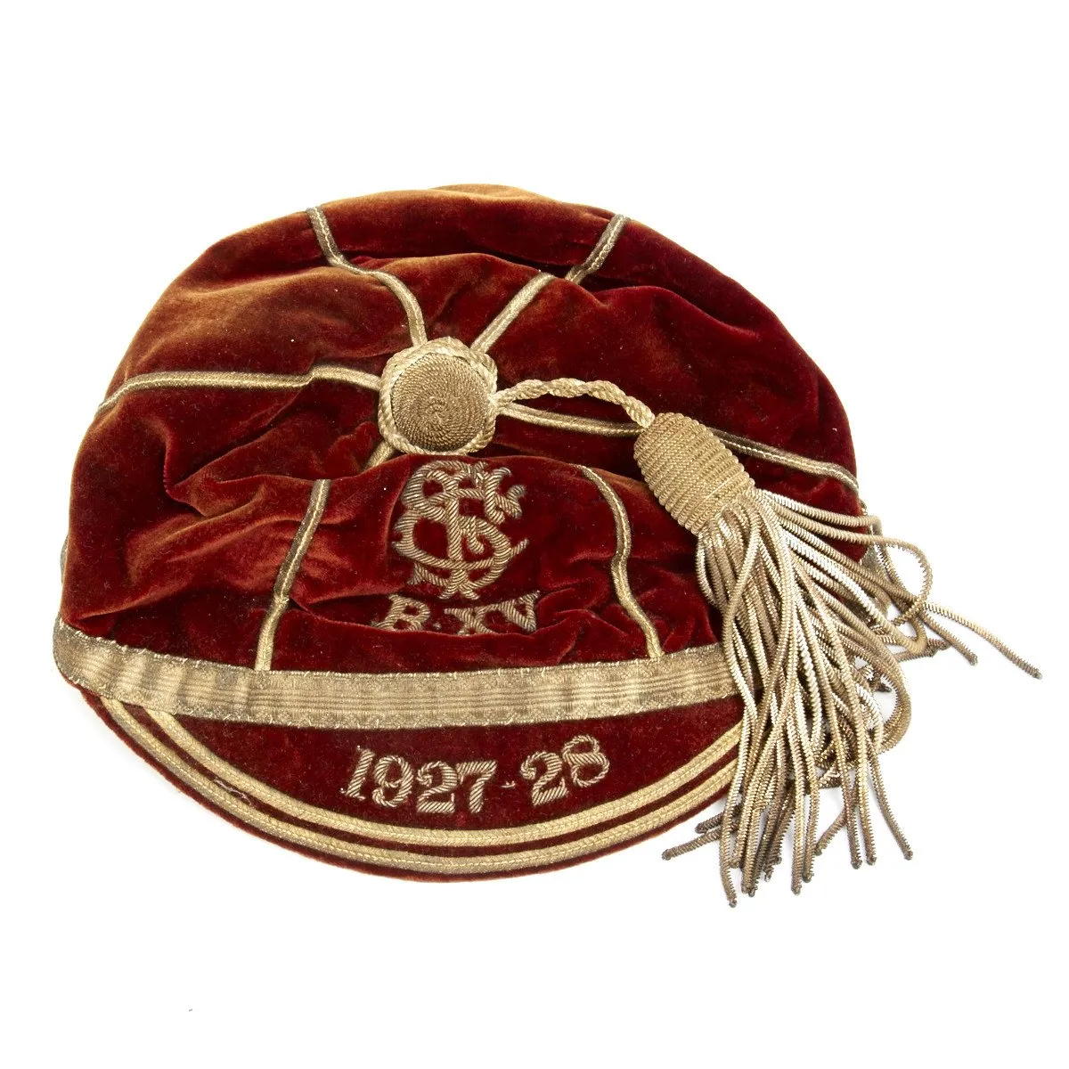 Original English Vintage Velvet Rugby Cap Collection