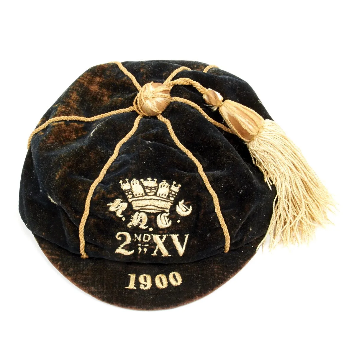 Original English Vintage Velvet Rugby Cap Collection