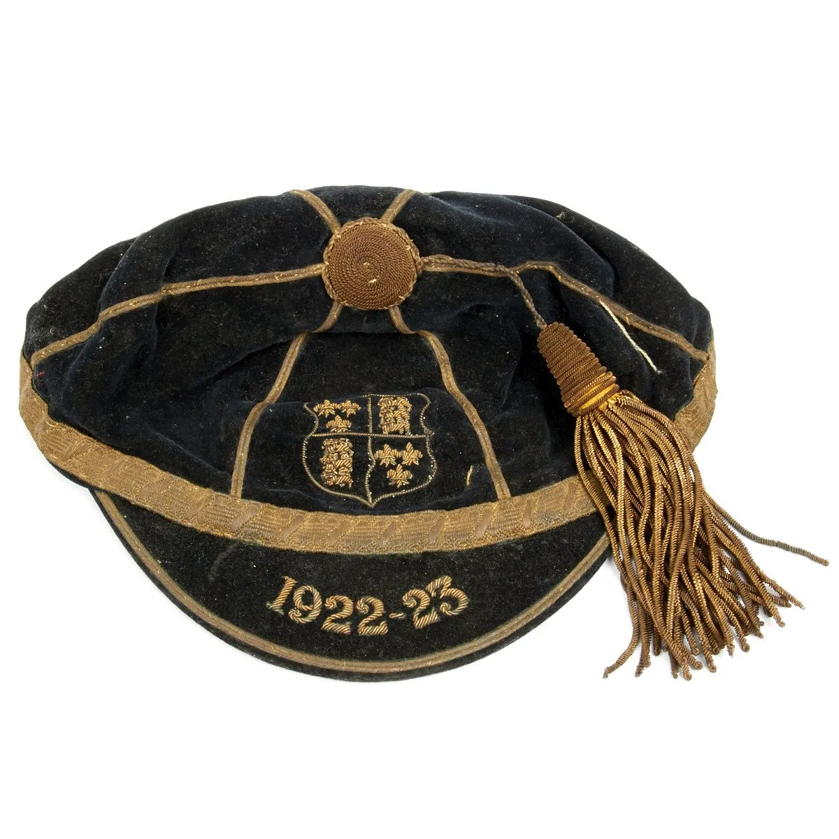 Original English Vintage Velvet Rugby Cap Collection