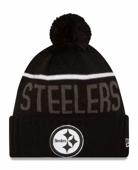 Pittsburgh Steelers New Era Black Sport Knit Hat