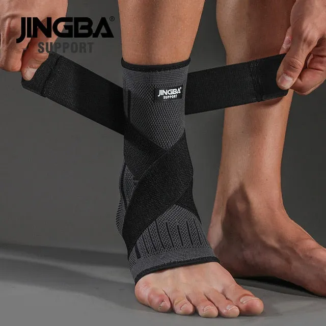 Protective Ankle Support Brace Compression Nylon Strap Belt