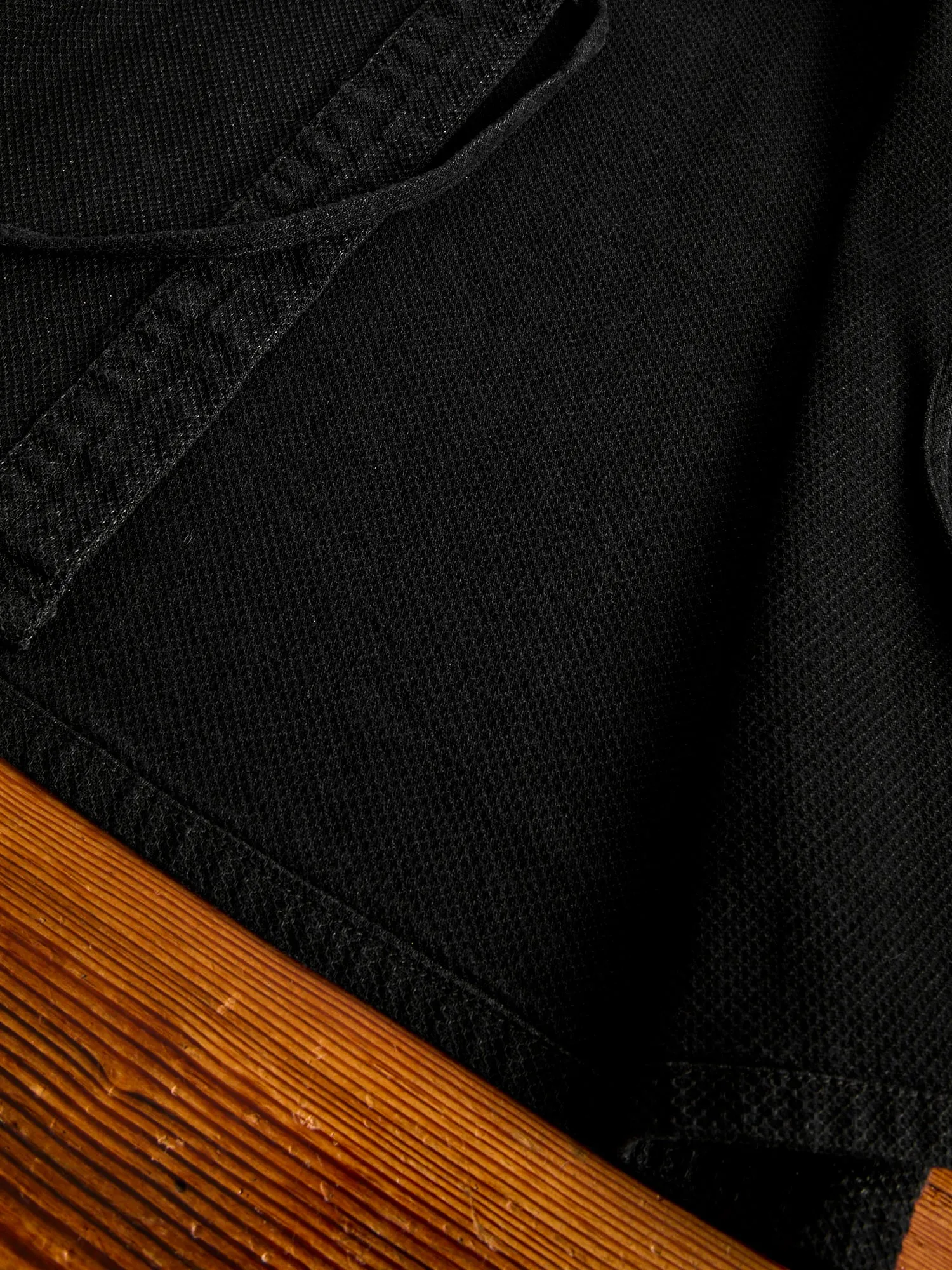 "Black Kikko" Kimono Shirt