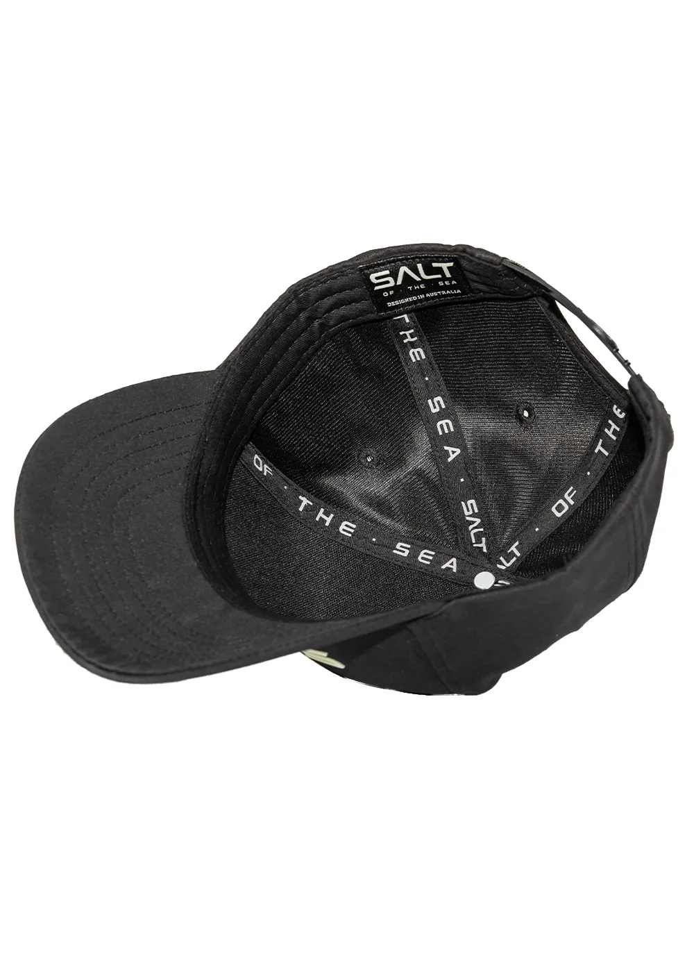 Salt Snapback Cap - Raised Salt Logo